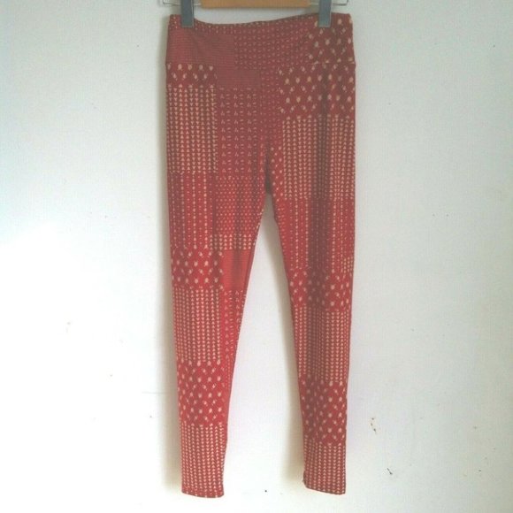 LULAROE | Women's Leggings Red Size OS - Picture 1 of 6